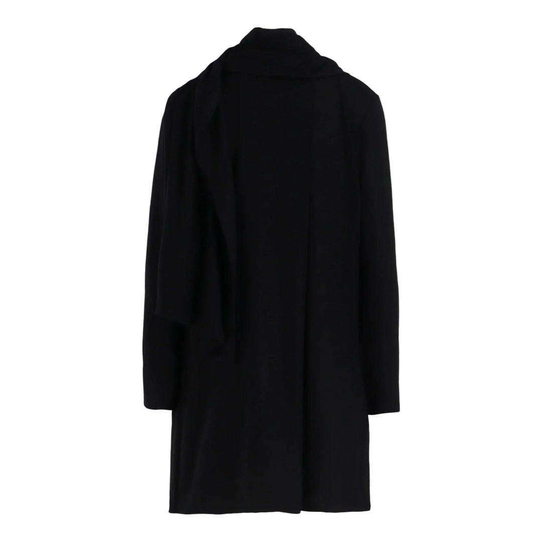 Club21 - Y's - Stole Detail Long Blouse - COATS - Black