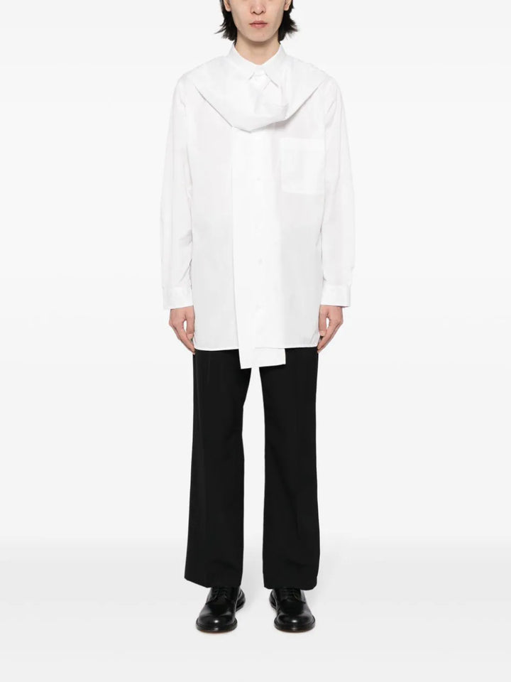 Yohji-Yamamoto-Stole-Chain-Stitch-Shirt-White-2