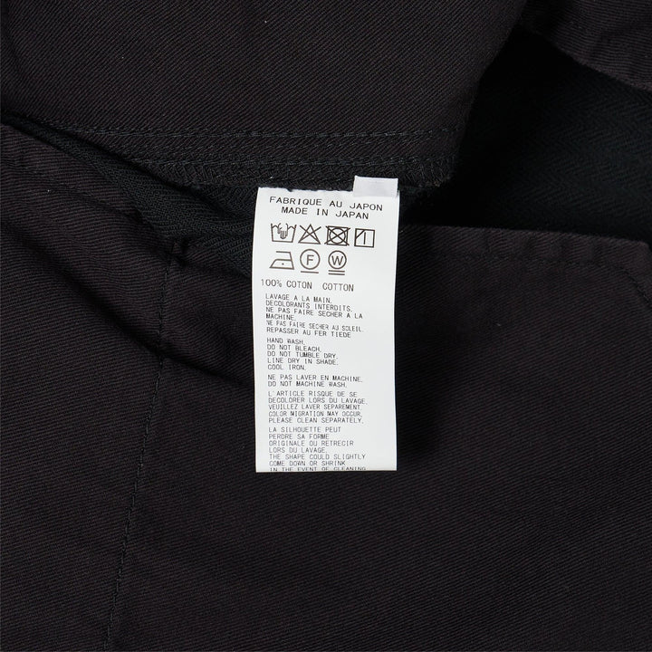 Club21 - Yohji Yamamoto - 12Tuck Work Pants - PANTS - Black