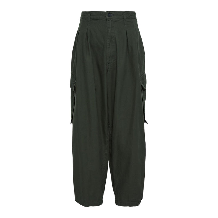 Club21 - Yohji Yamamoto - 12Tuck Work Pants - PANTS - Khaki