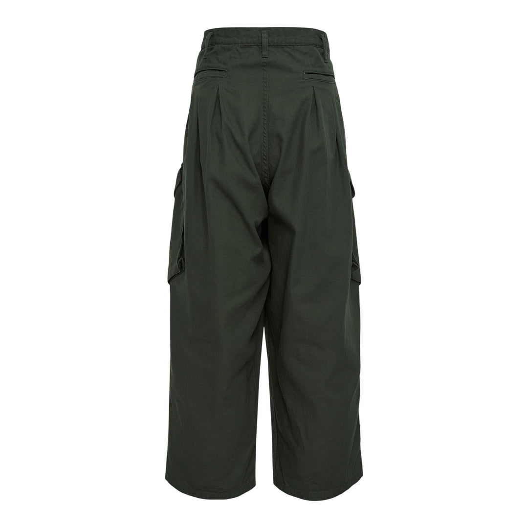 Club21 - Yohji Yamamoto - 12Tuck Work Pants - PANTS - Khaki