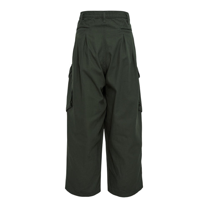Club21 - Yohji Yamamoto - 12Tuck Work Pants - PANTS - Khaki