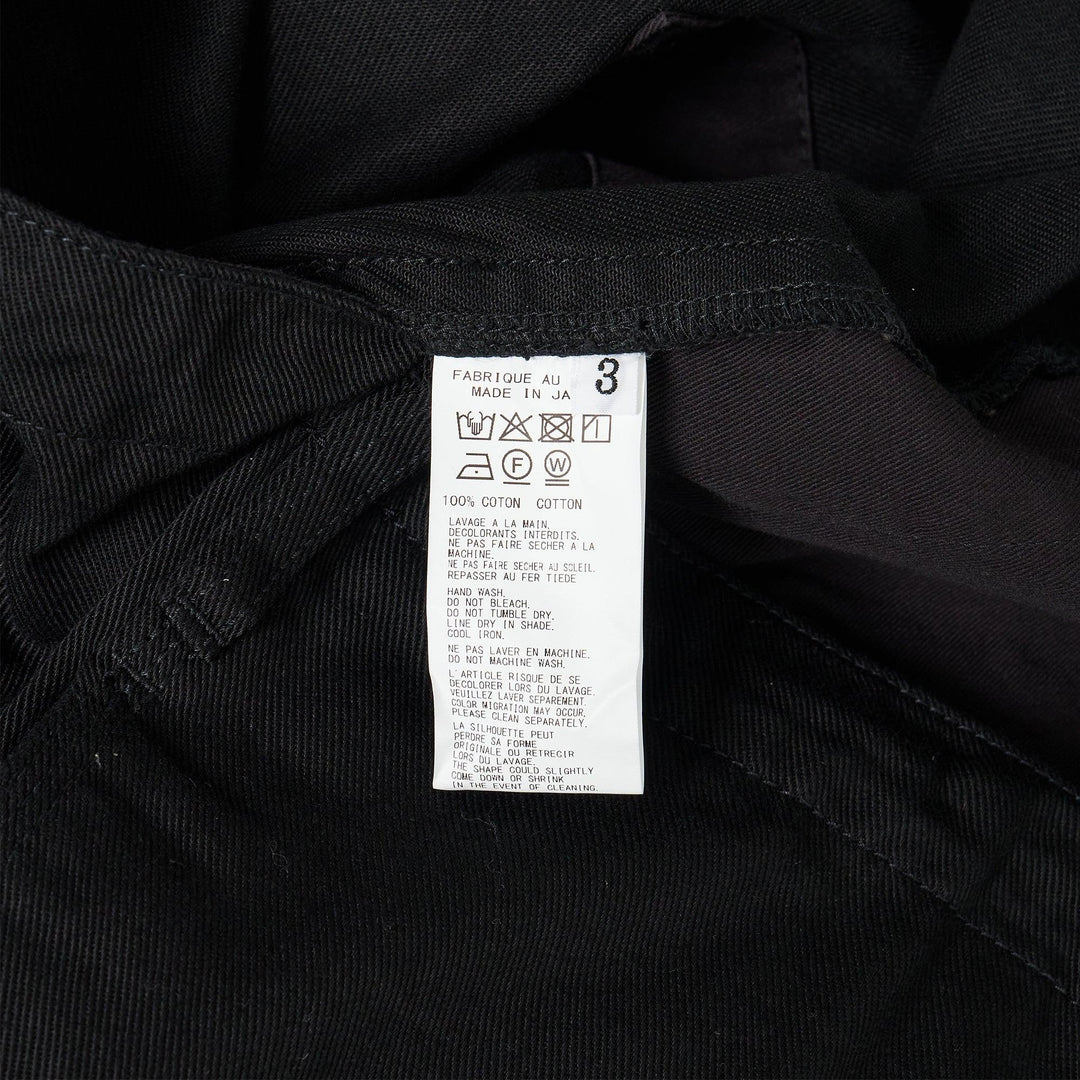 Club21 - Yohji Yamamoto - 3st Painter Pants - PANTS - Black