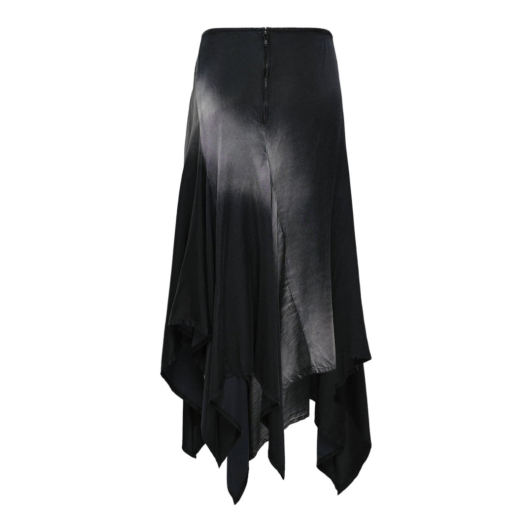 Club21 - Yohji Yamamoto - Asymmetric Skirt - SKIRTS - Black