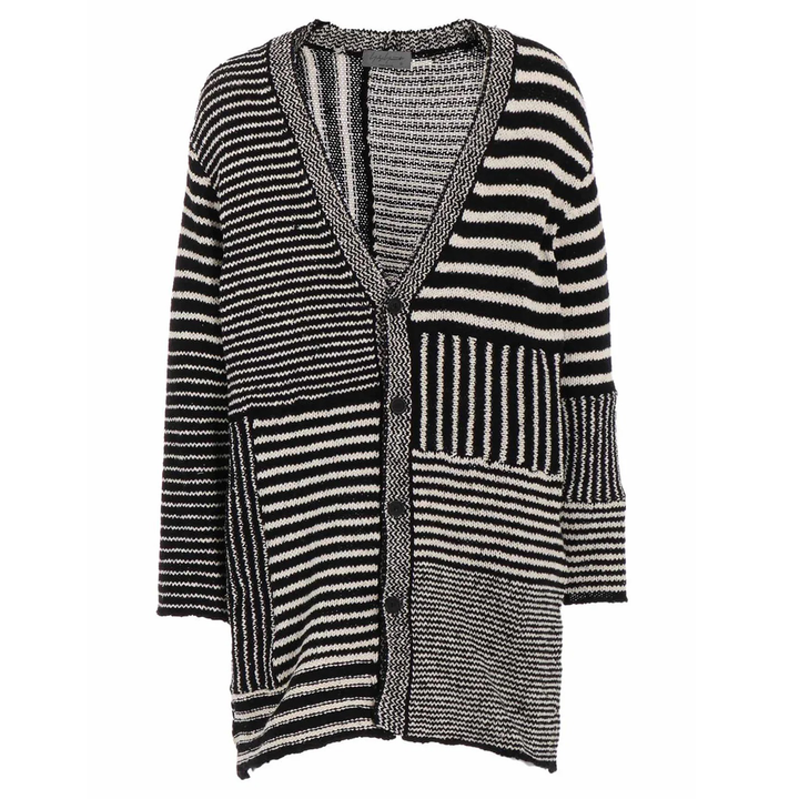 Yohji_Yamamoto_Cardigan_Stripes