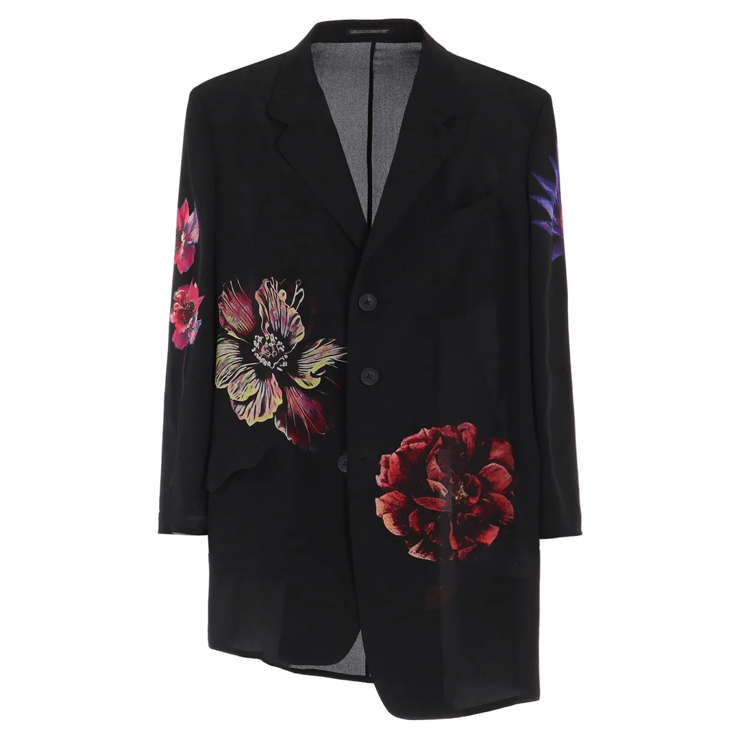 Yohji_Yamamoto_Flower_Jacket_Black
