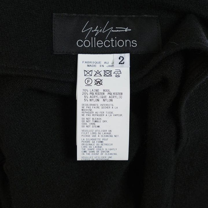 Club21 - Yohji Yamamoto - Folded Detail Skirt - SKIRTS - Black