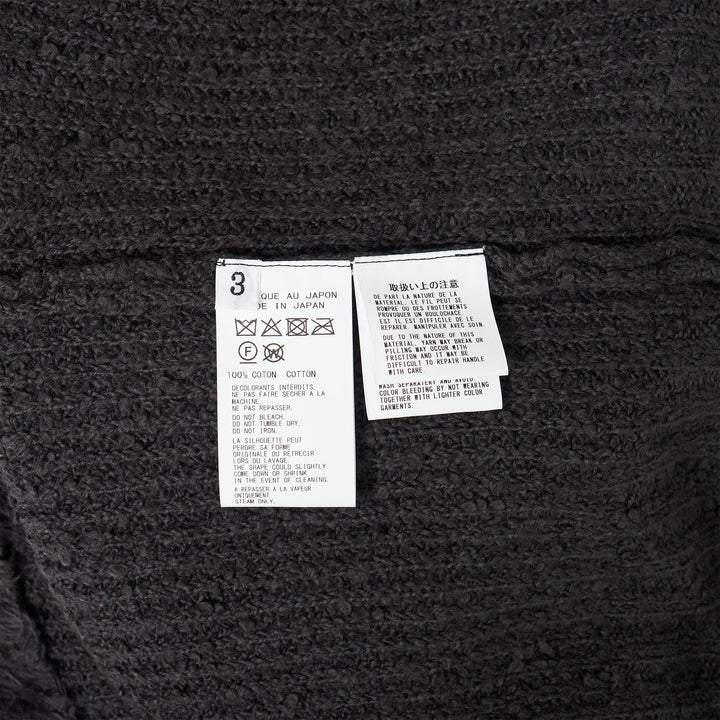 Club21 - Yohji Yamamoto - Gradation Round Neck Sweater - KNIT TOPS - Charcoal