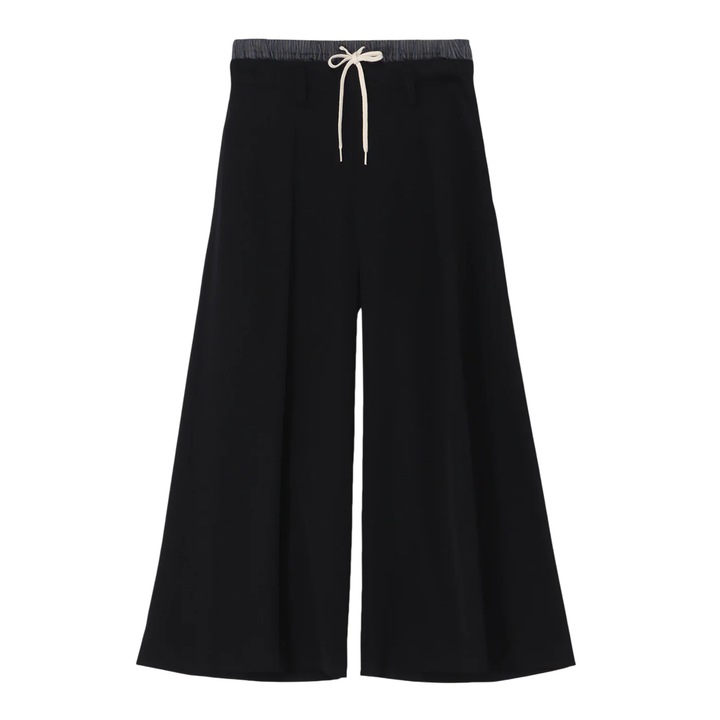 Layered-Like Wide Pants