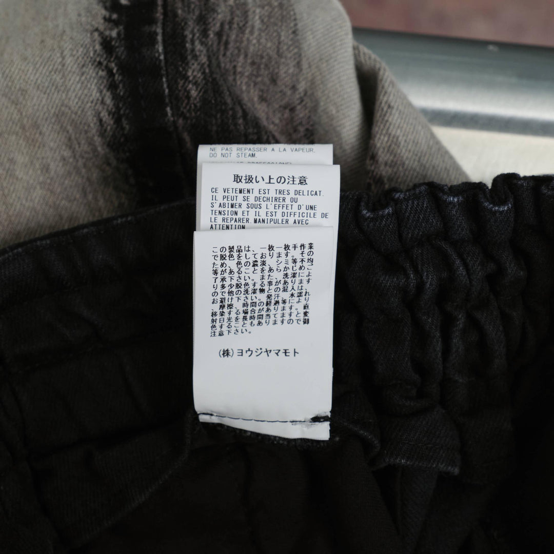 Club21 - Yohji Yamamoto - Layered-Like Wide Pants - PANTS - Black