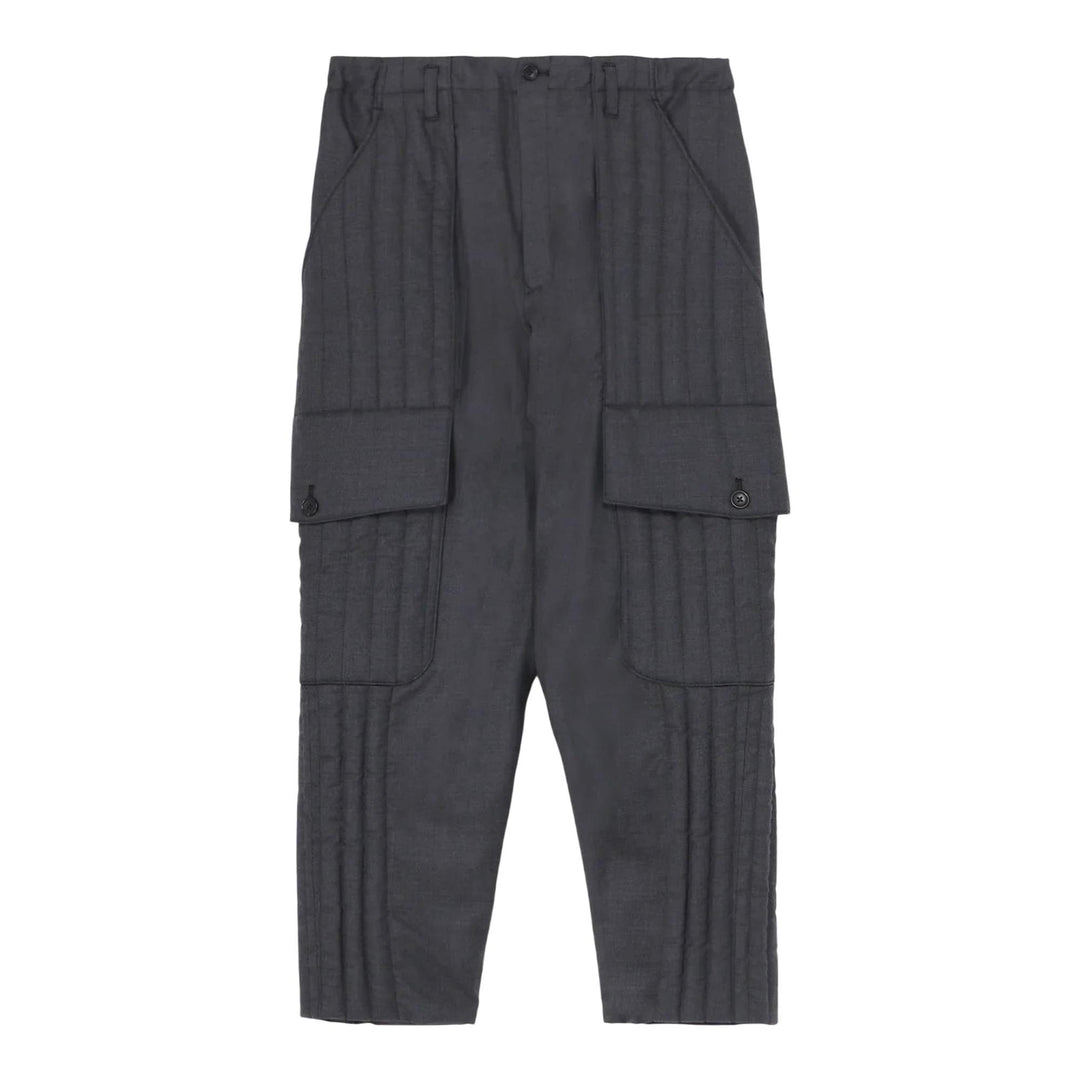 Club21 - Yohji Yamamoto - Out Pocket Padded Pants - PANTS - Black