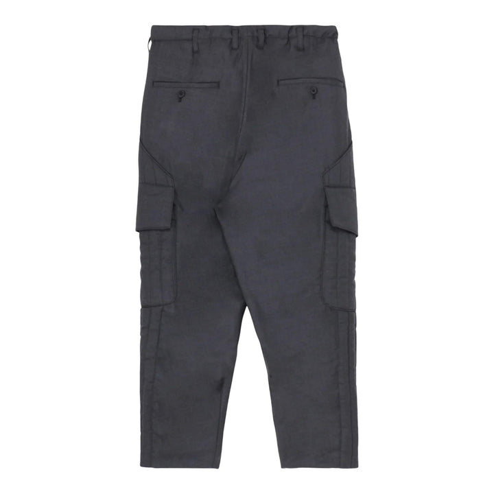 Club21 - Yohji Yamamoto - Out Pocket Padded Pants - PANTS - Black