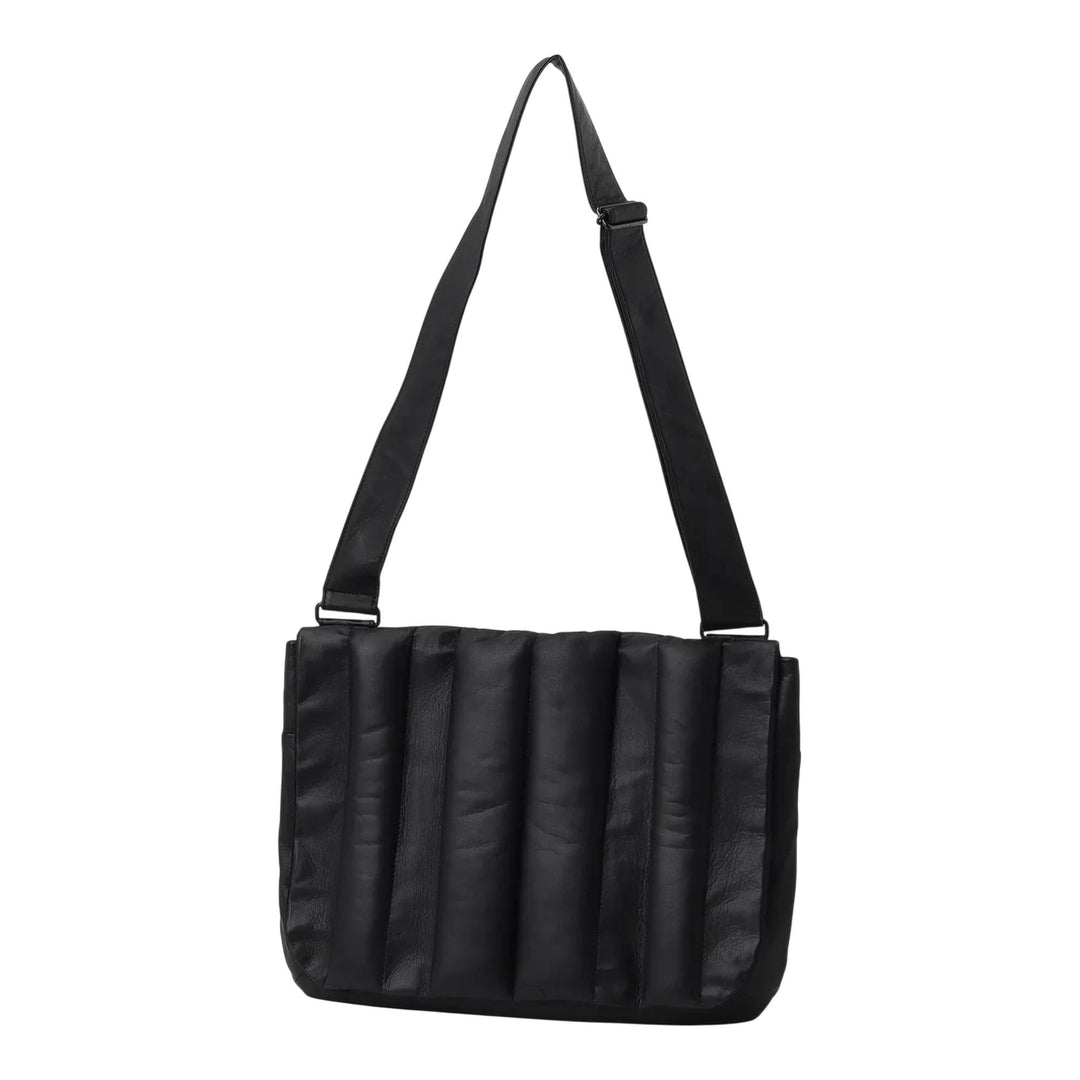 Club21 - Yohji Yamamoto - Padded Shoulder Bag - CROSS BODY - Black