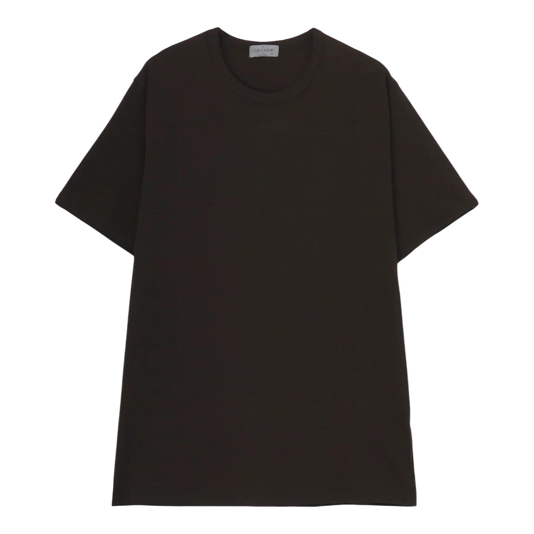 Club21 - Yohji Yamamoto - Round Neck Short Sleeve Tee - TEES - Charcoal