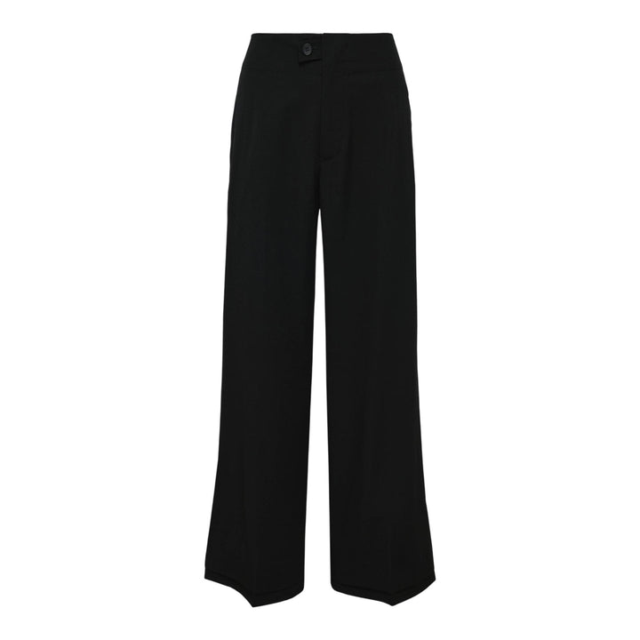 Club21 - Yohji Yamamoto - Vent Wide Pants - PANTS - Black