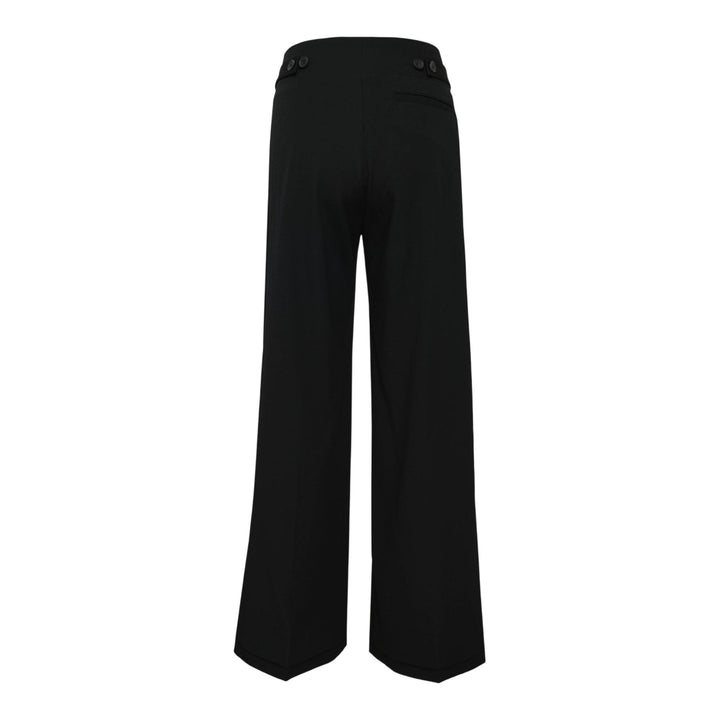 Club21 - Yohji Yamamoto - Vent Wide Pants - PANTS - Black