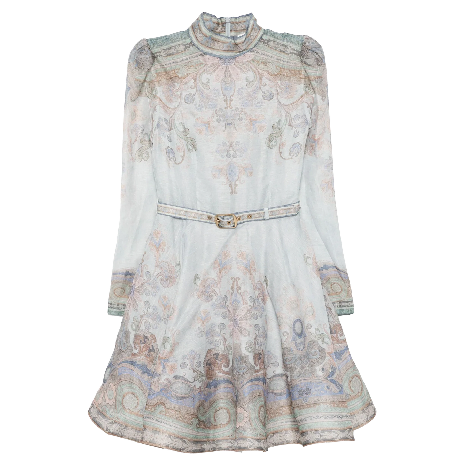 zimmermann eden mini dress ZIMMERMANN Eden Mini Dress | Yellow