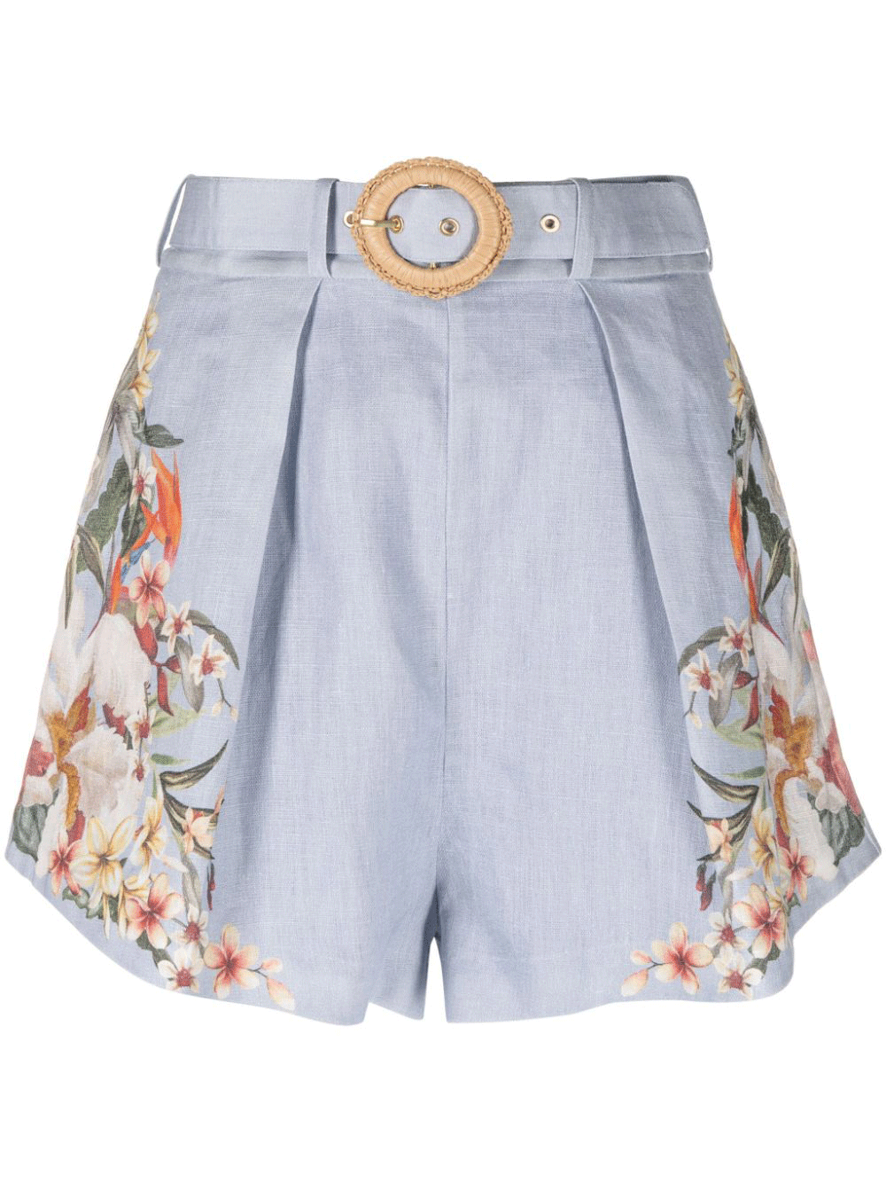 ZIMMERMANN-Lexi-Tuck-Short-Blue-1