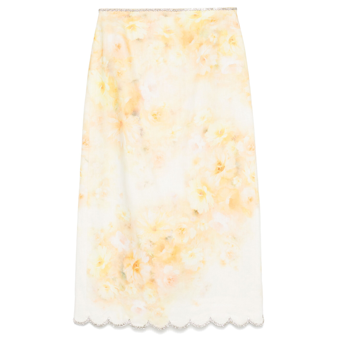 ZIMMERMANN_Crush_Scalloped_Midi_Skirt_Yellow