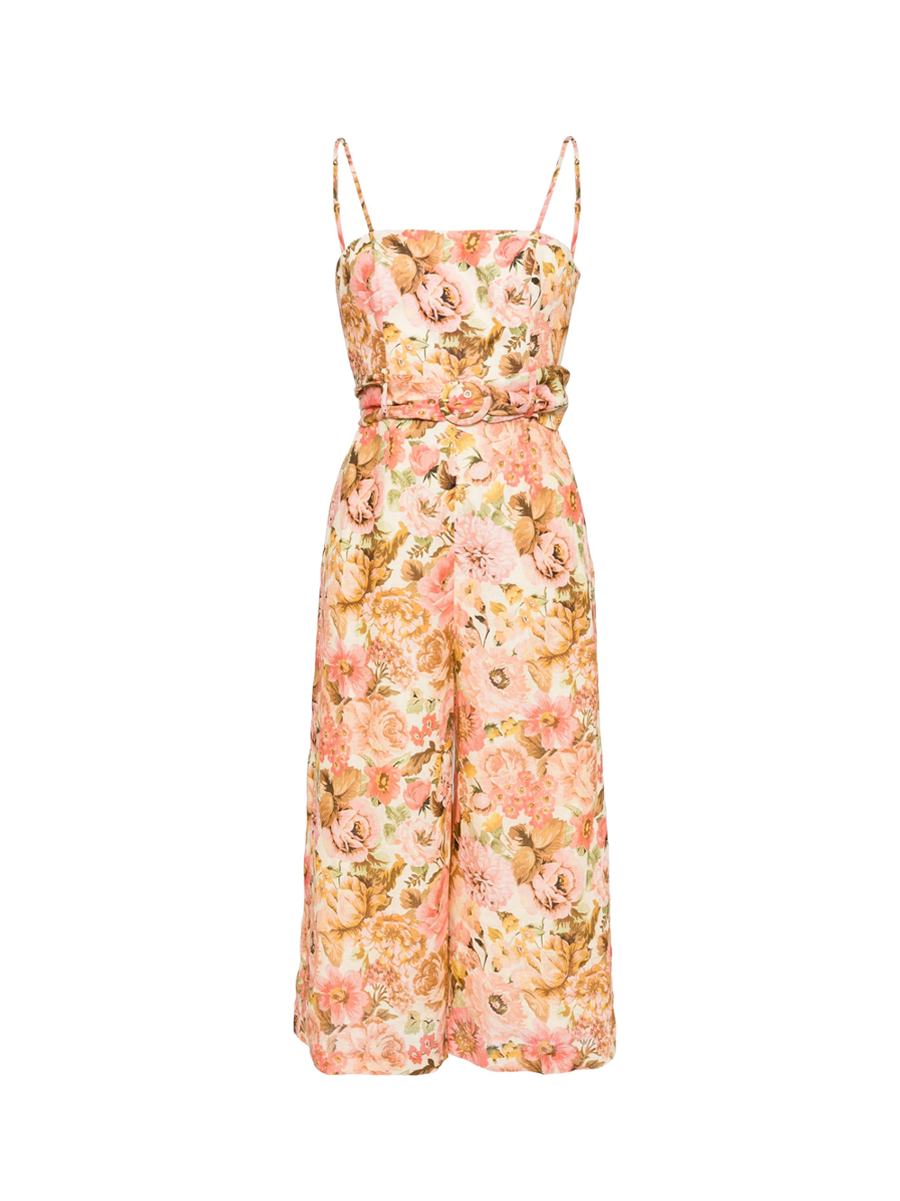 ZIMMERMANN_Golden_Strapless_Jumpsuit_Pink