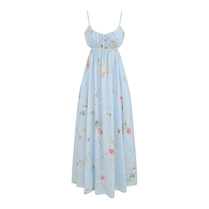 Club21 - ZIMMERMANN - Lucky Picnic Maxi Dress - WOVEN DRESSES - Light Blue