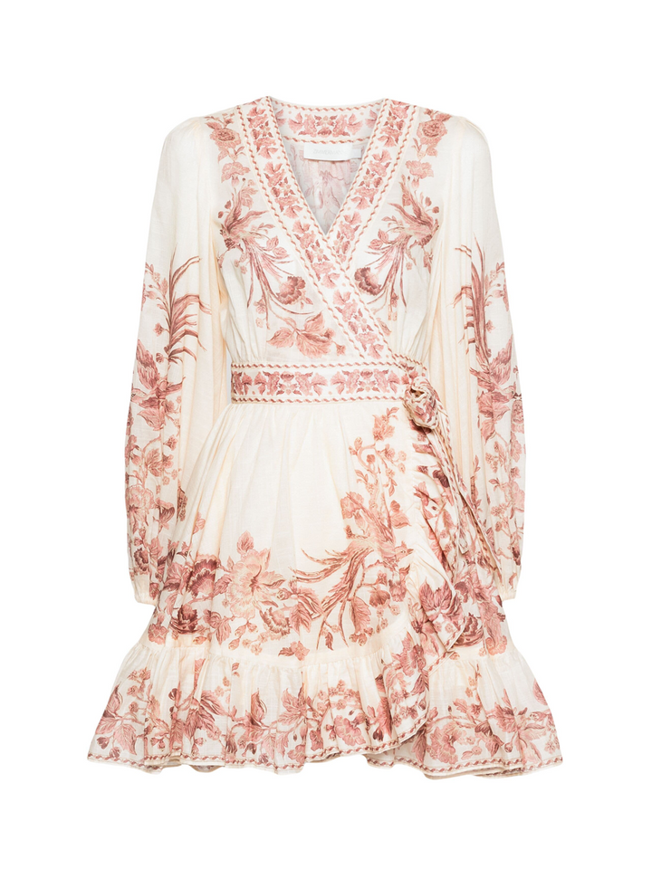 ZIMMERMANN_Waverly_Wrap_Mini_Dress_Pink