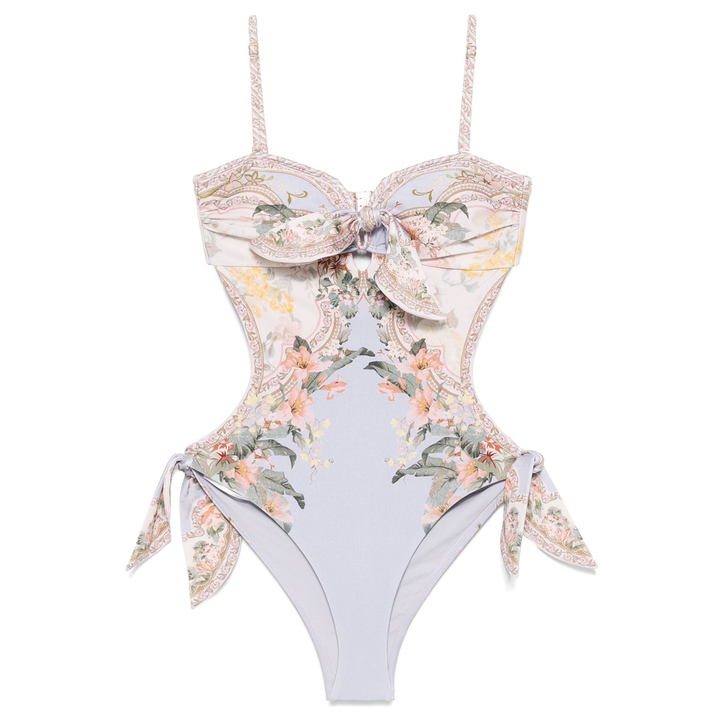 ZIMMERMANN_Wylie_Scarf_Tie_One_Piece_Blue