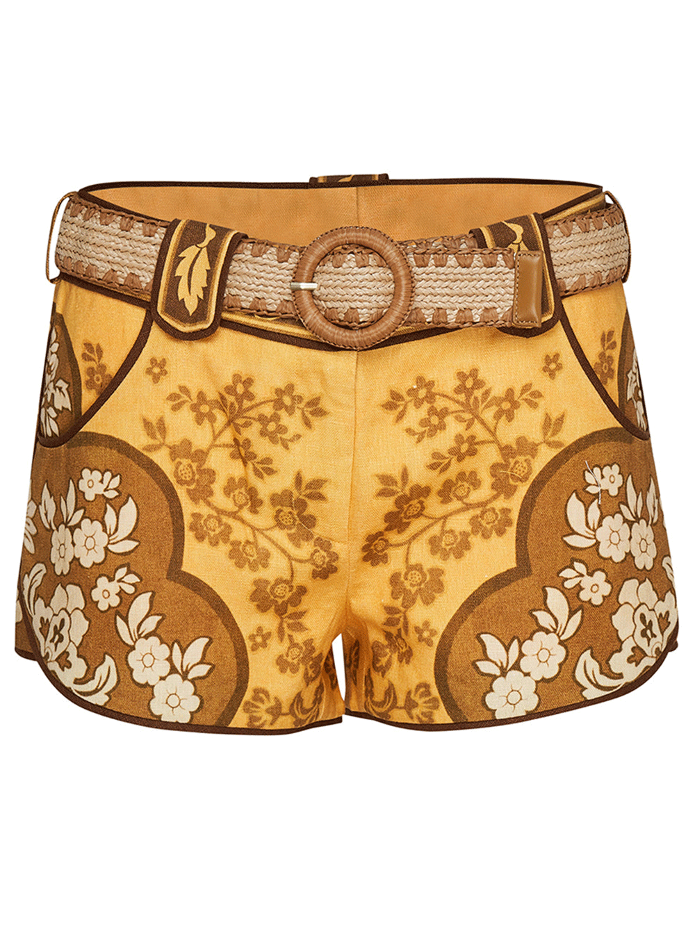 Zimmermann-Raie-Mini-Short-Gold-1