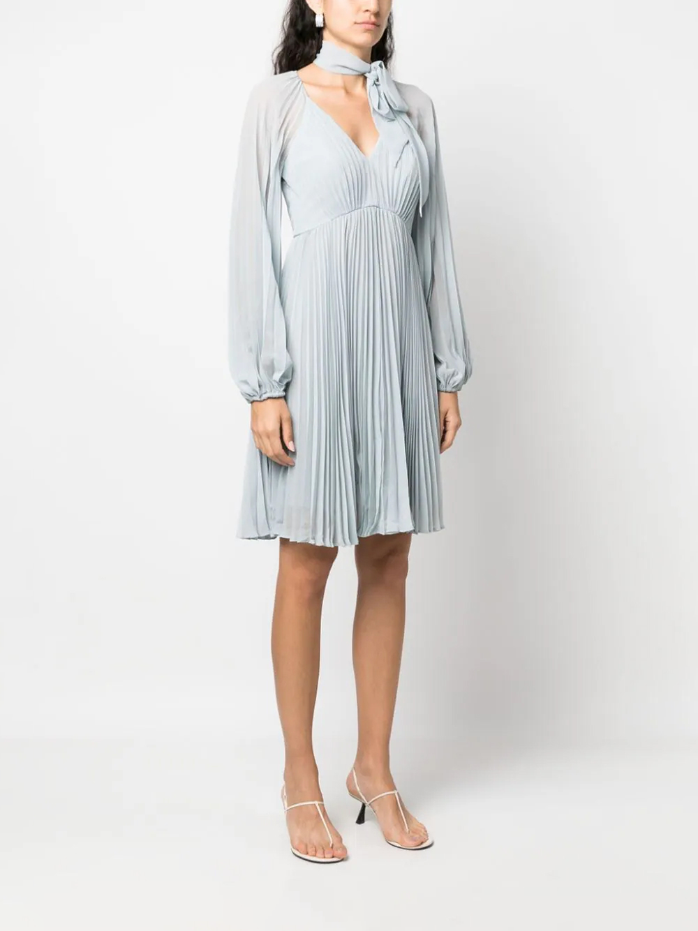 Sunray Pleated Mini Dress – Club21.com