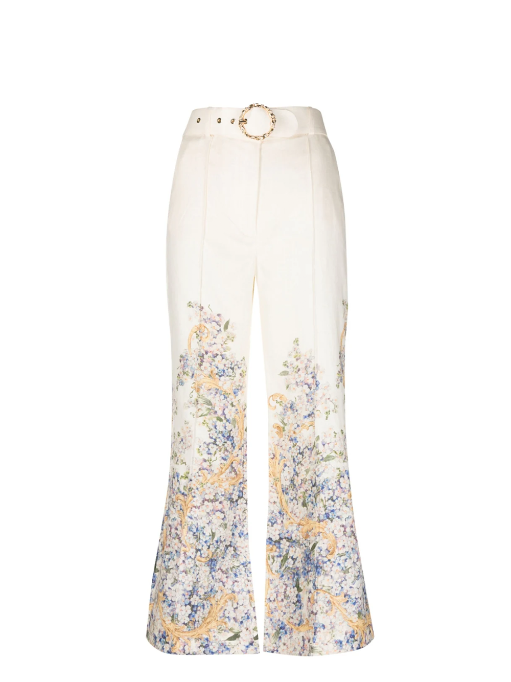 Zimmermann Tama Kick Flare Pant Flora 1