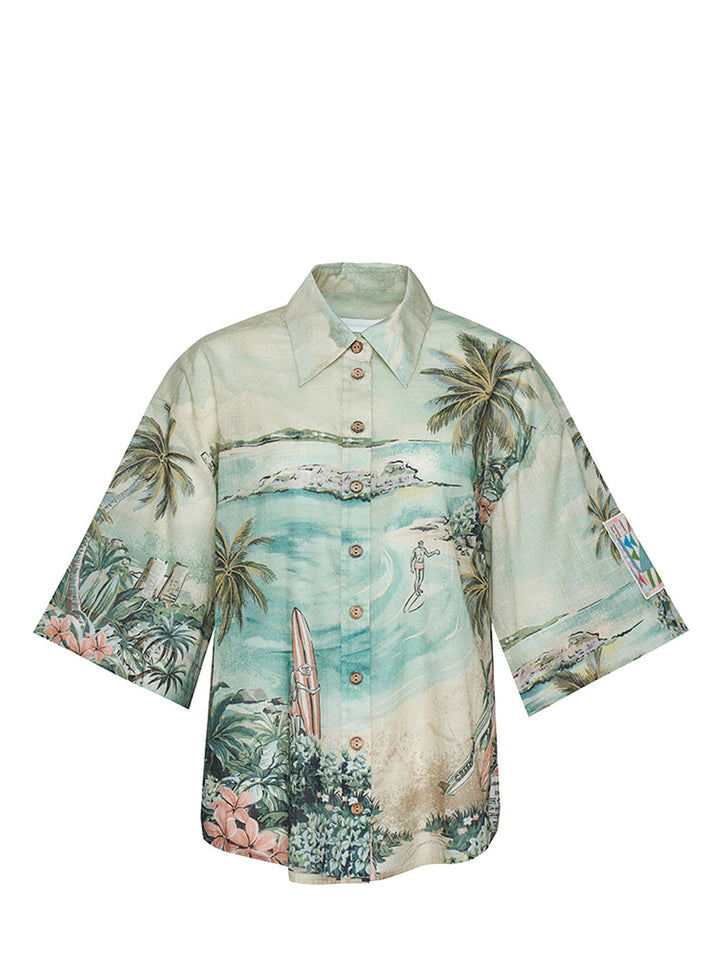     Zimmermann-Vacay-Surf-Shirt-Green-1