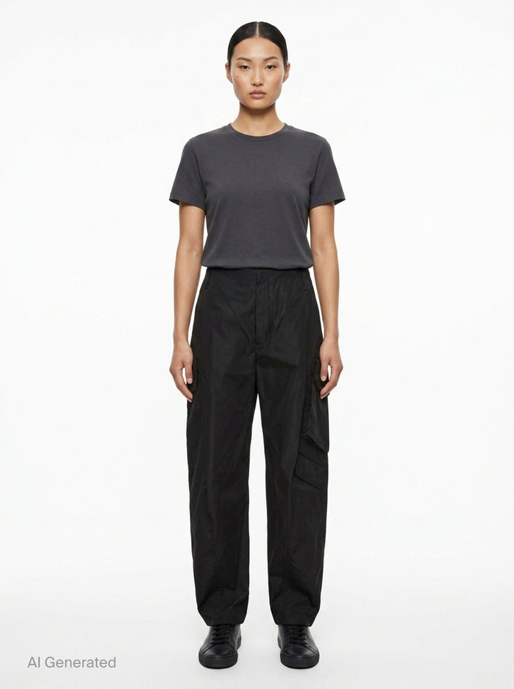 Technical Taffeta Cargo Pants | Alaïa | Club21 - front