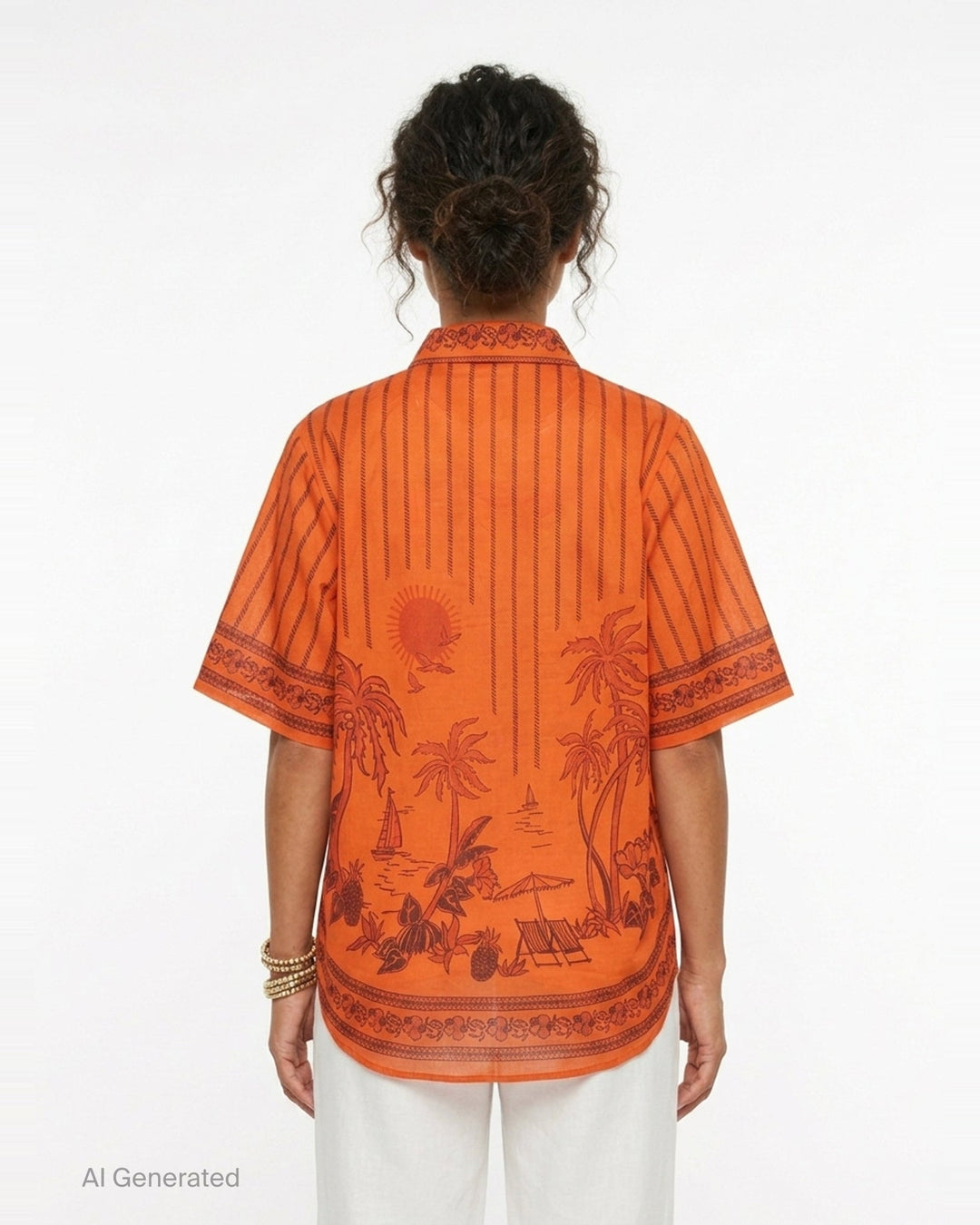 Boathouse Short Sleeve Shirt | Alemais | Club21 - back