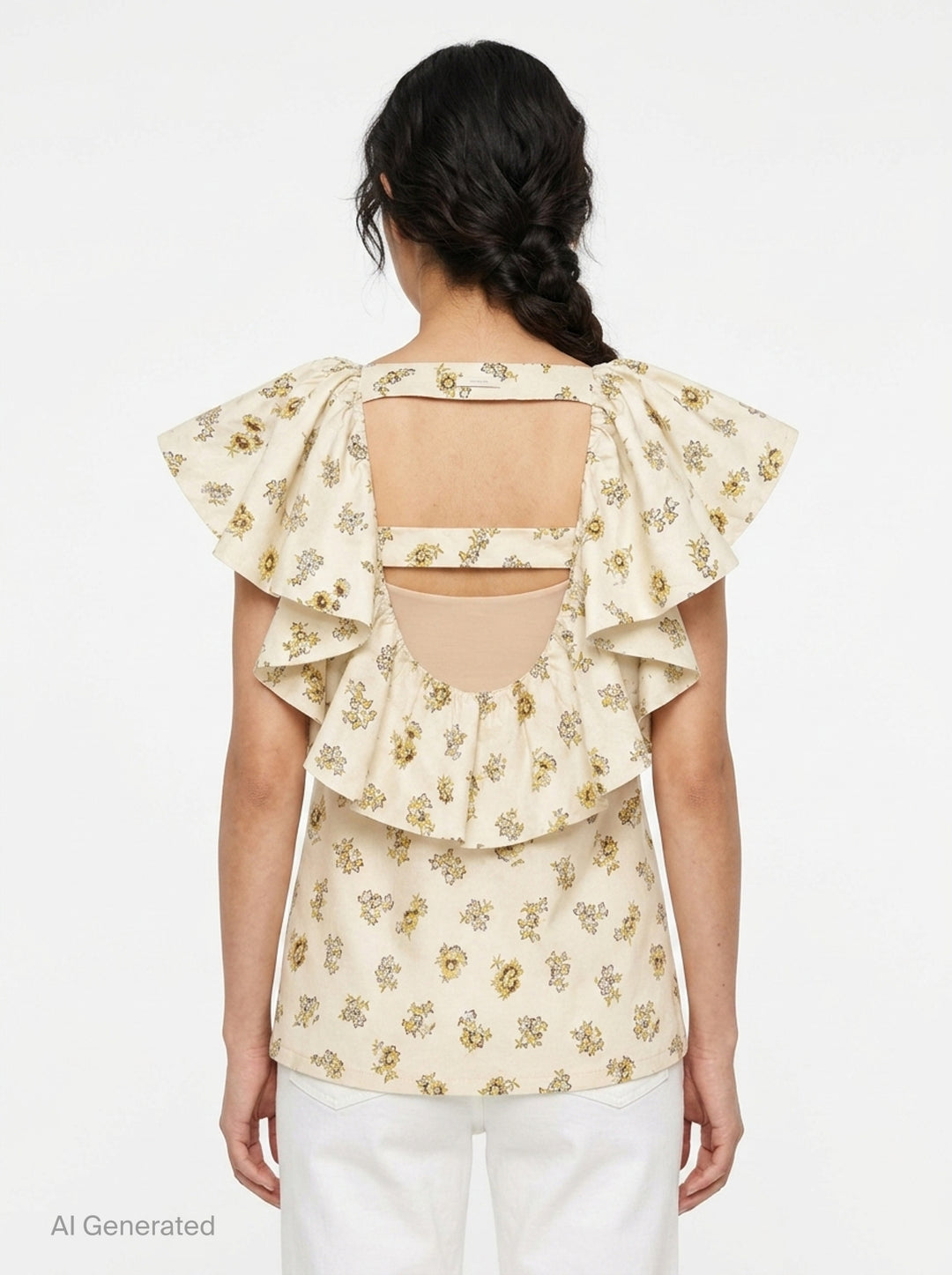 Carrie Floral Mini Dress | Alemais | Club21 - back