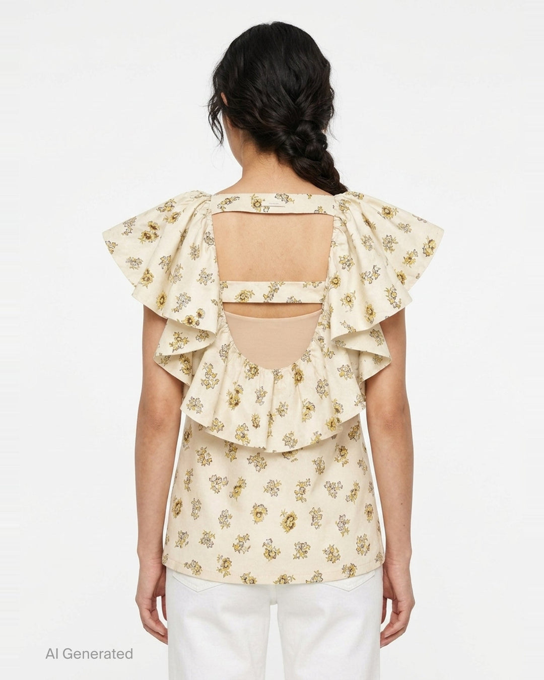 Carrie Floral Mini Dress | Alemais | Club21 - back