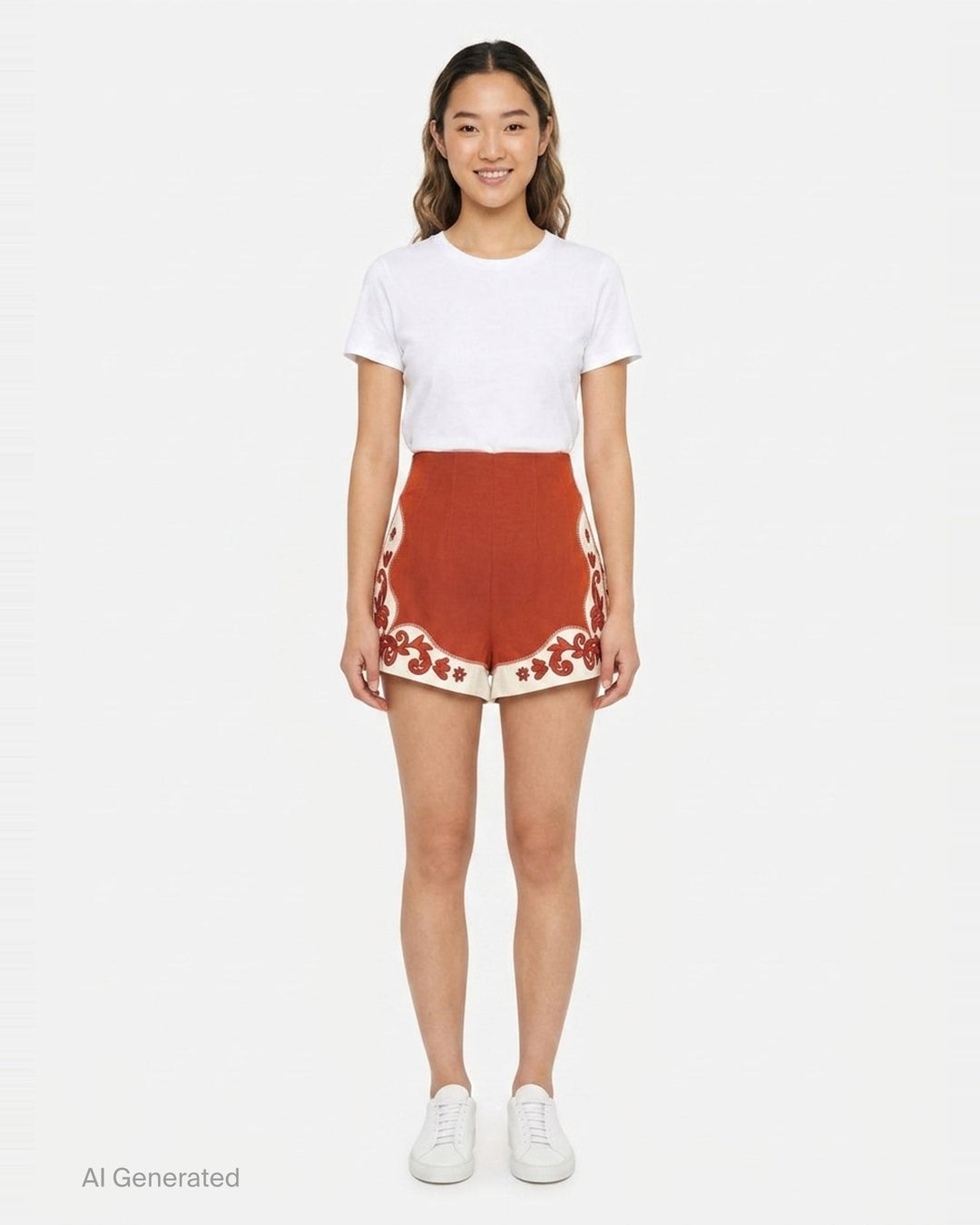 Duke Embroidered Shorts | Alemais | Club21 - front