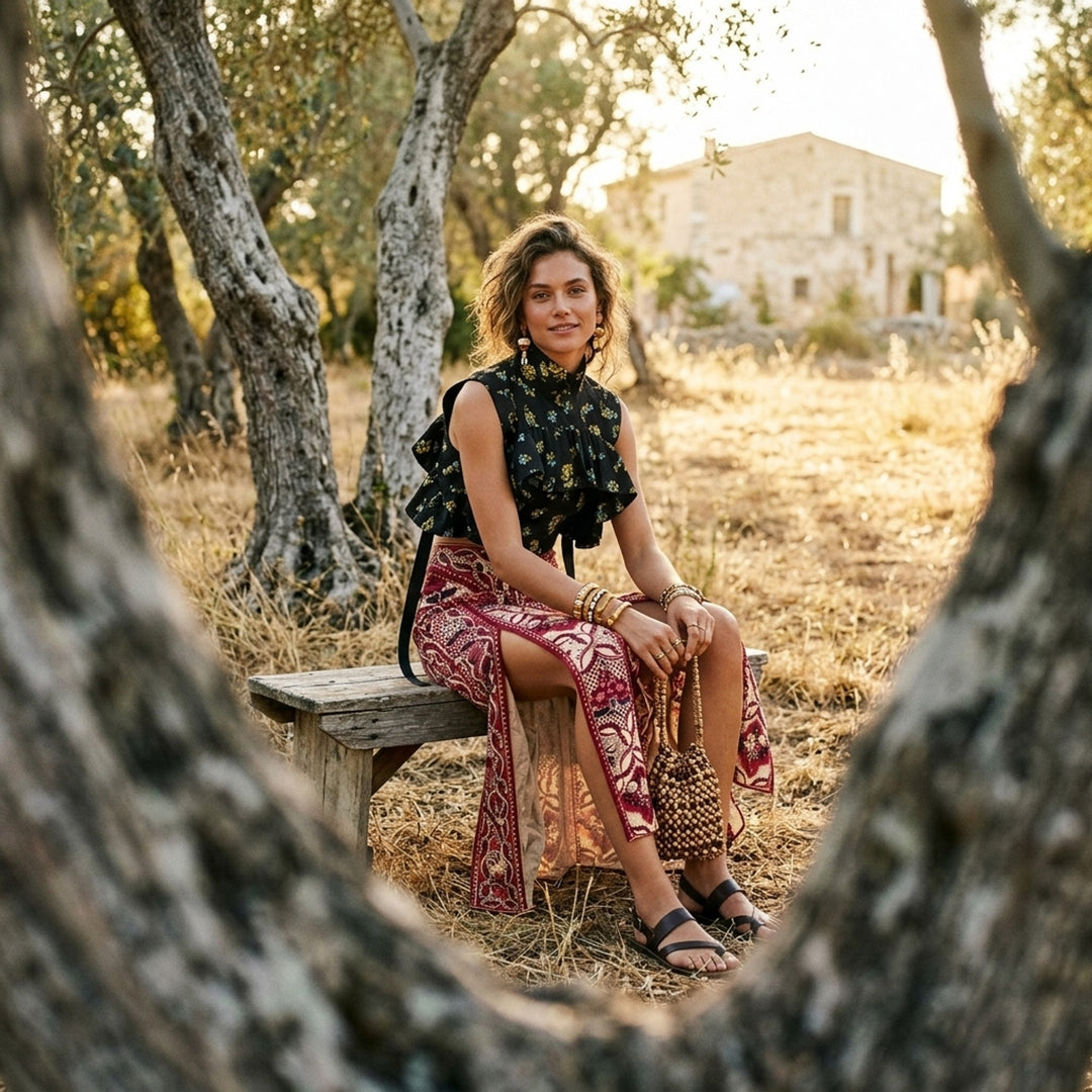 Kenny Floral Print Midi Skirt | Alemais | Club21 - lifestyle