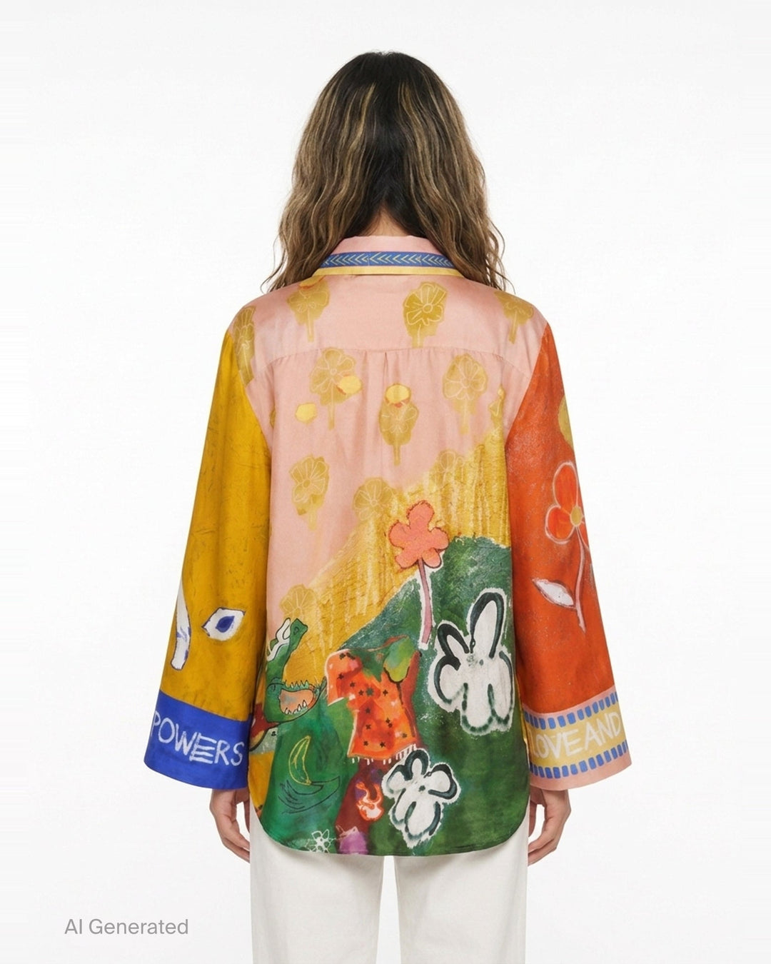 Mlak Silk Shirt | Alemais | Club21 - back