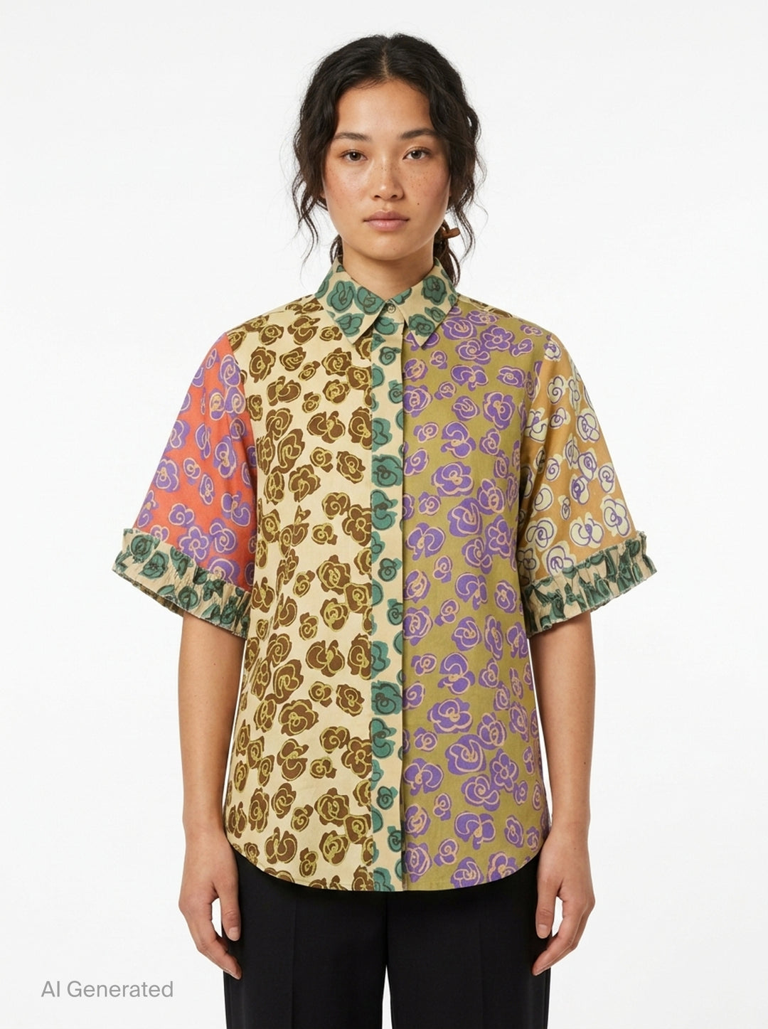 Patty Spliced Shirt | Alemais | Club21 - front