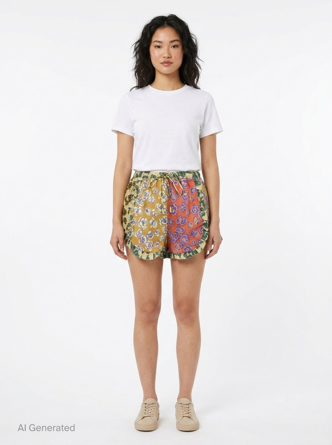 Patty Spliced Shorts | Alemais | Club21 - front