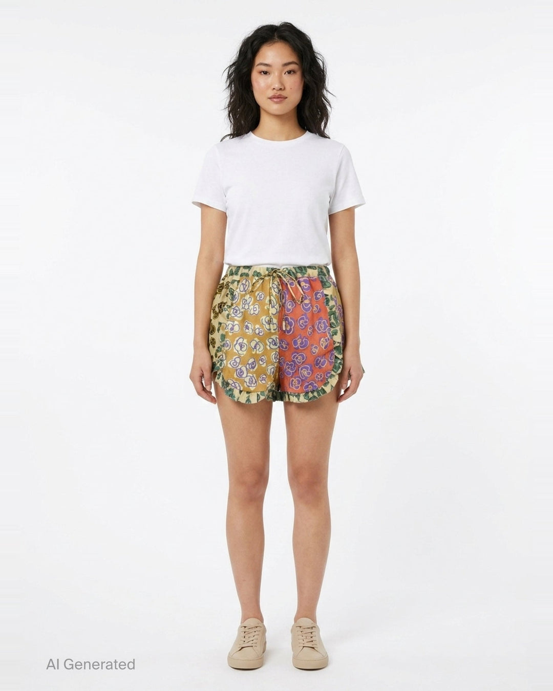 Patty Spliced Shorts | Alemais | Club21 - front