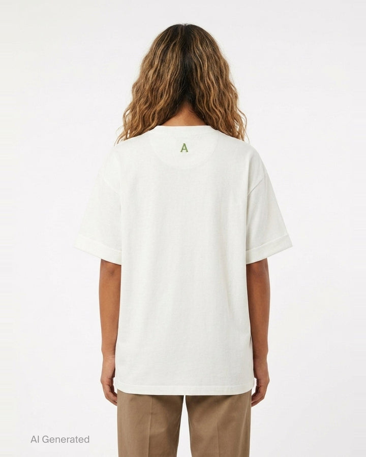 Tangible Love Embroidered Tee | Alémais | Club21 - back