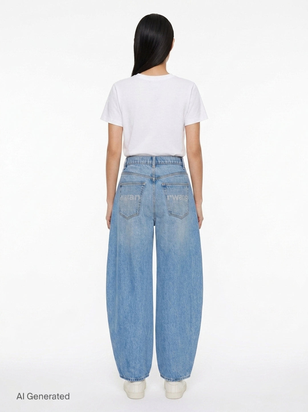 Blow Up Wide Leg Jeans | Alexander Wang | Club21 - back