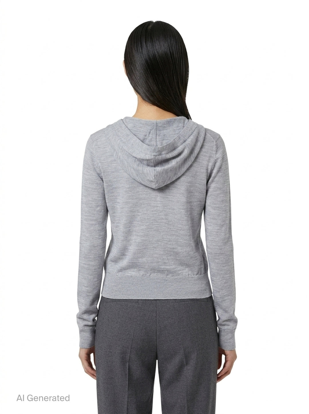 Long Sleeve Continuous Placket Cardigan | Alexander Wang | Club21 - back