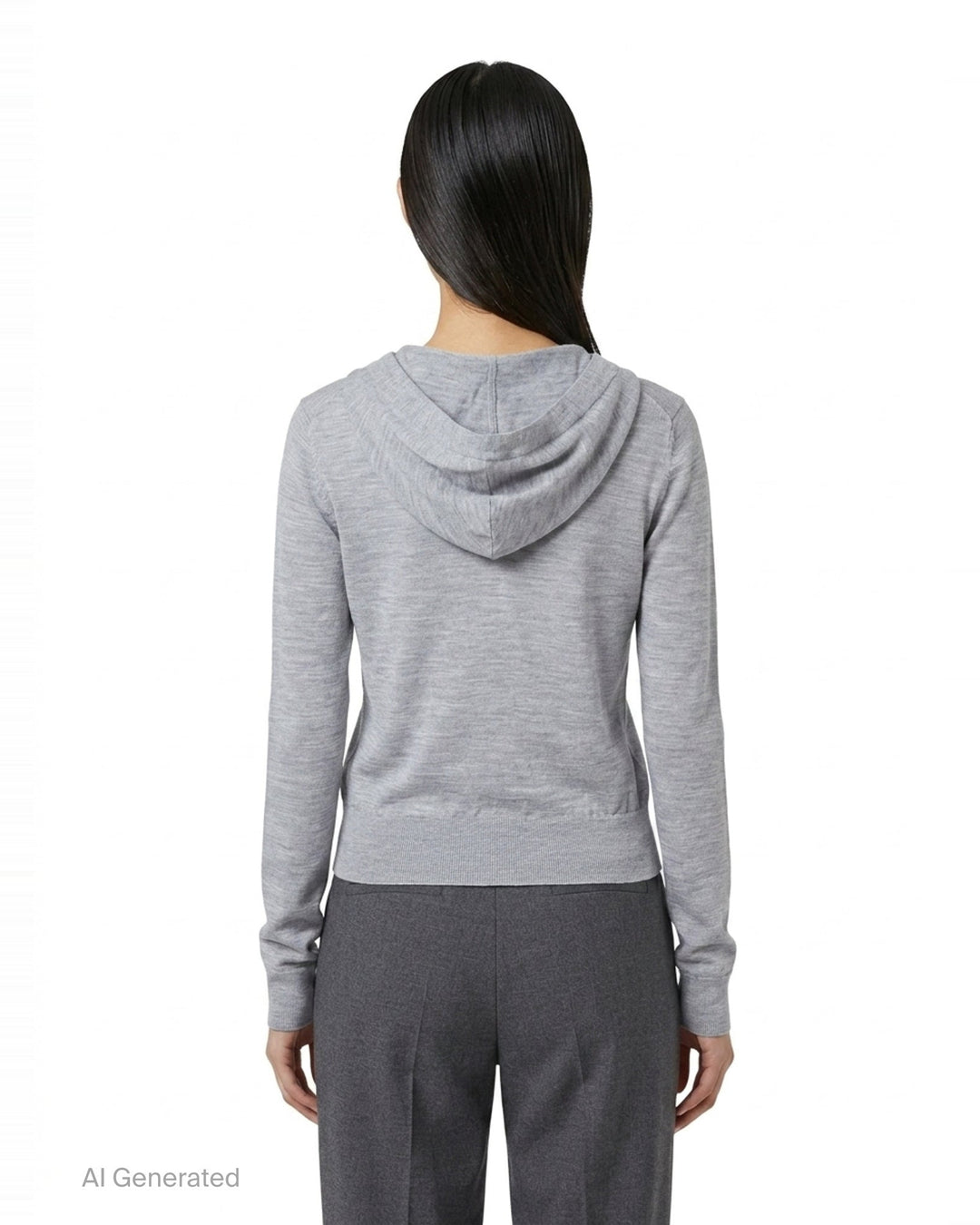 Long Sleeve Continuous Placket Cardigan | Alexander Wang | Club21 - back