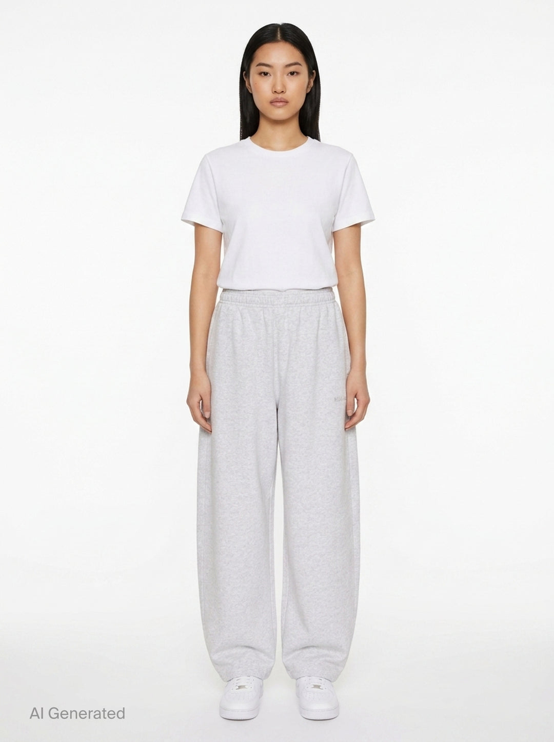 Mid-Rise Relaxed Sweatpants | Alexander Wang | Club21 - front