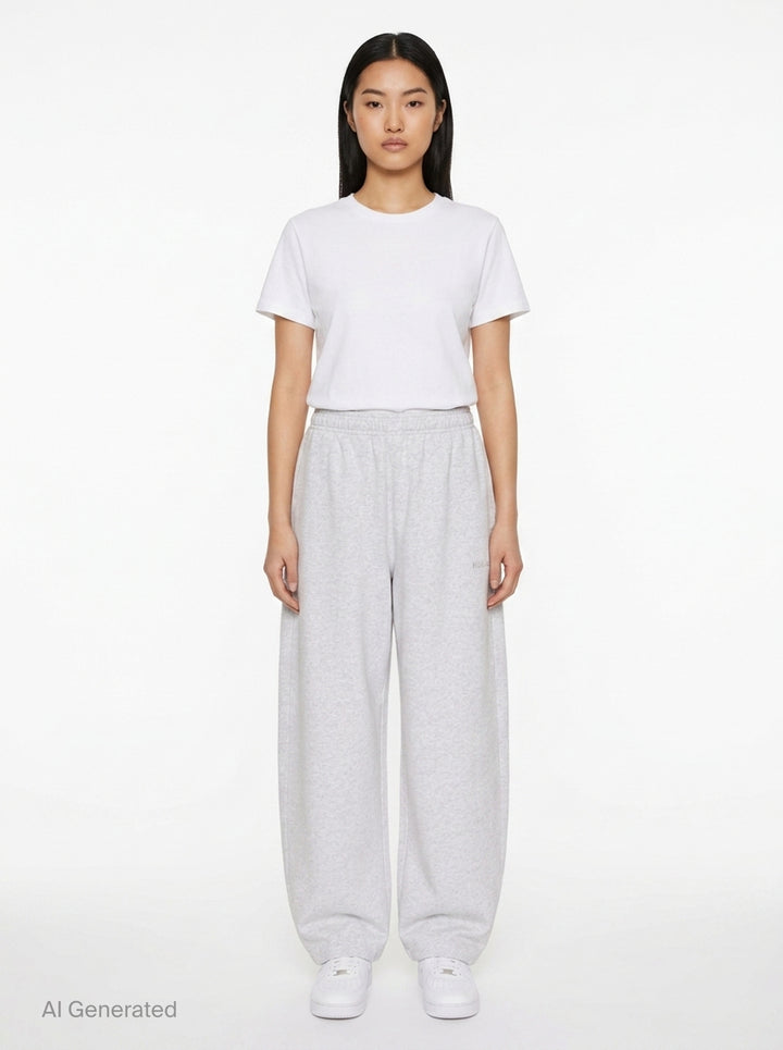 Mid-Rise Relaxed Sweatpants | Alexander Wang | Club21 - front