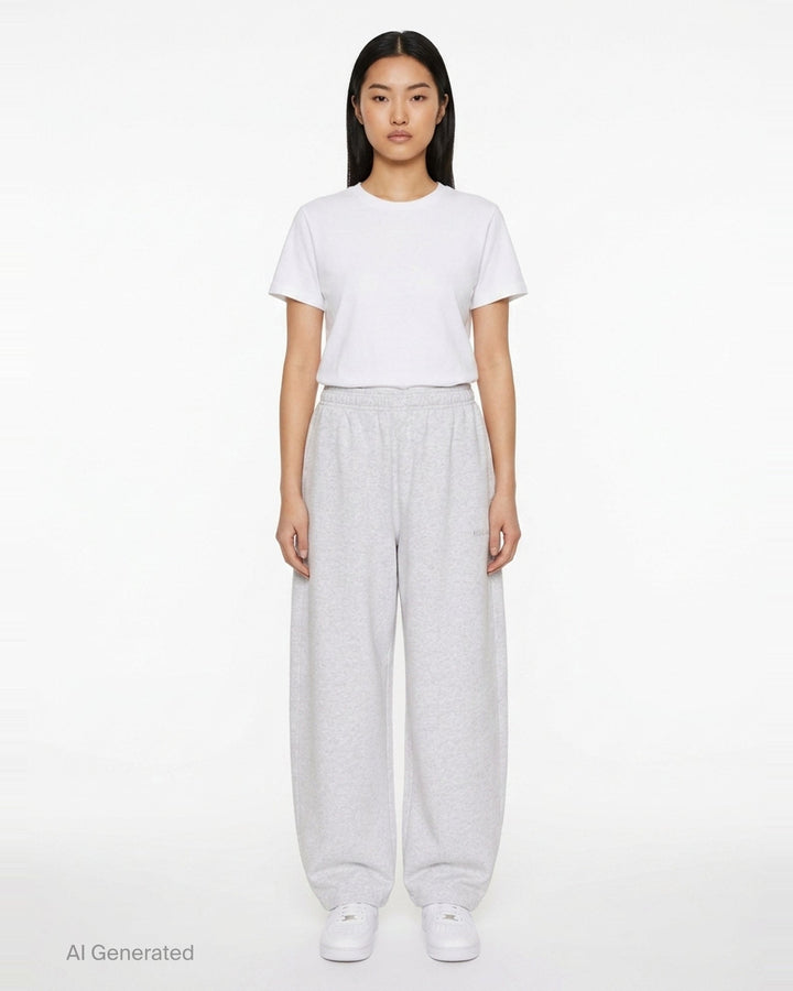 Mid-Rise Relaxed Sweatpants | Alexander Wang | Club21 - front