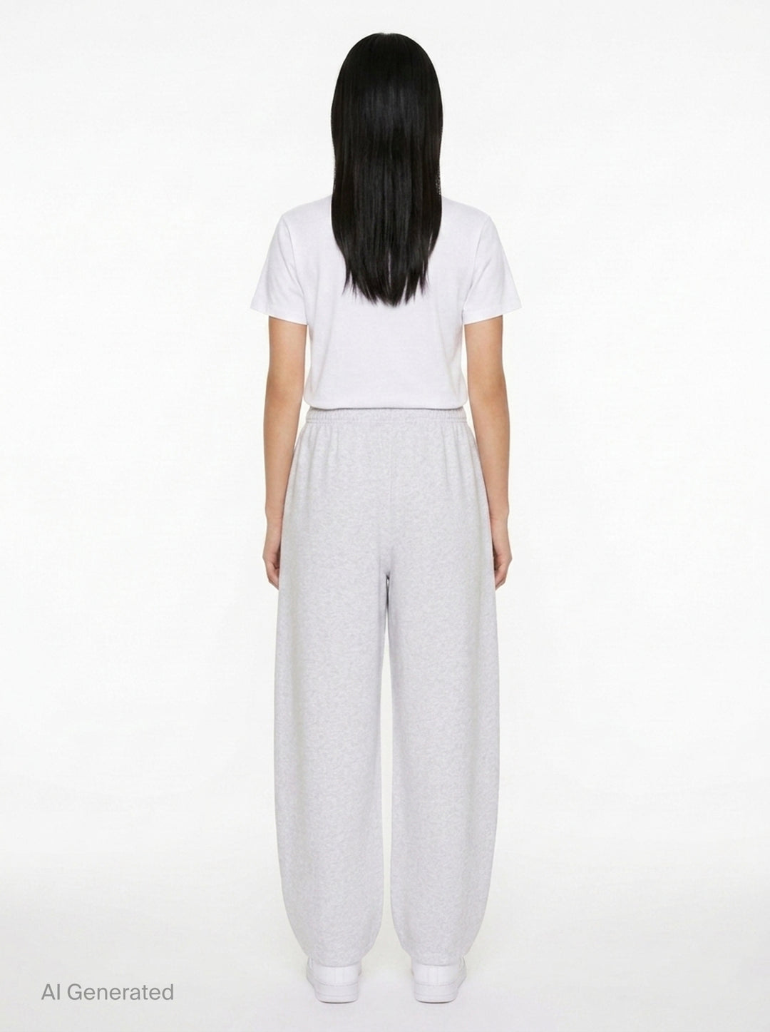 Mid-Rise Relaxed Sweatpants | Alexander Wang | Club21 - back