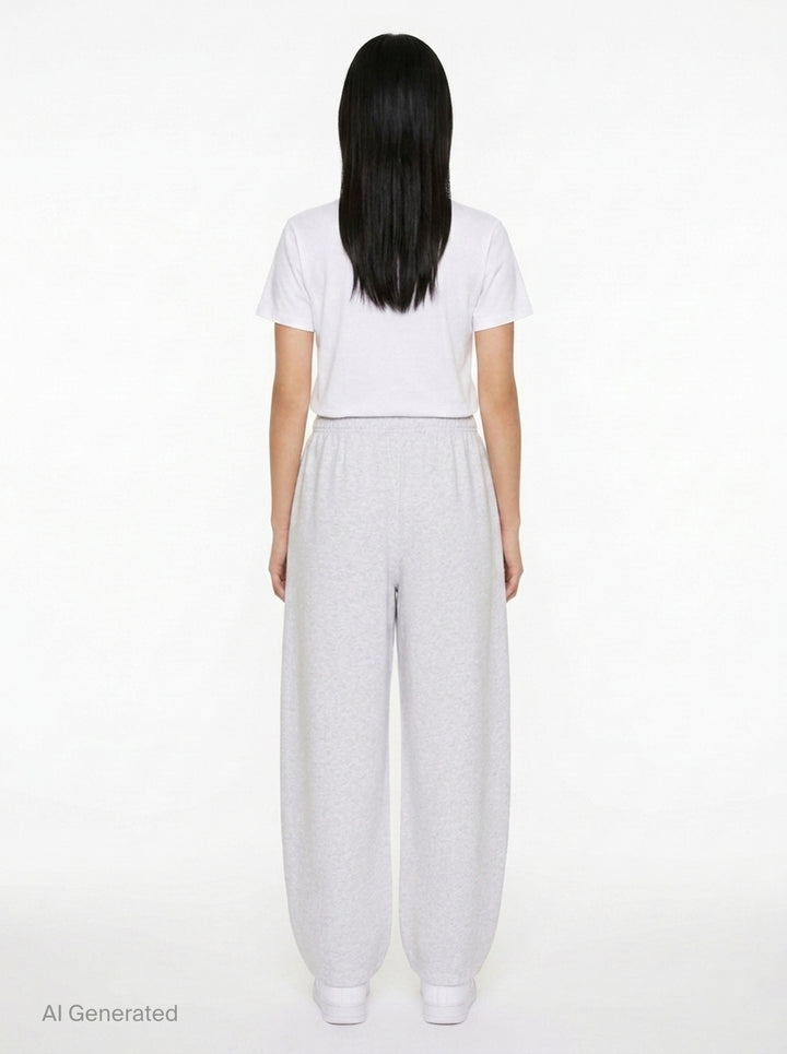 Mid-Rise Relaxed Sweatpants | Alexander Wang | Club21 - back